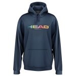 Bluza z kapturem Rally Hoodie (materiał mieszany) granatowa męska