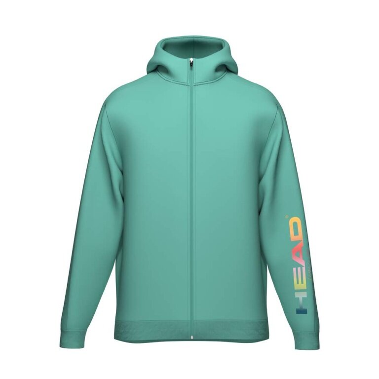 Head Kapuzenpullover Rally Hoodie Full-Zip (mieszanka materiałów) 2026 turkusowy męski