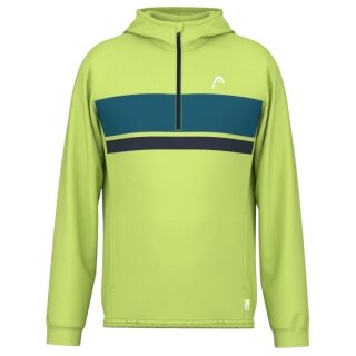 Head Kapuzenpullover Topspin Hoodie (100% poliester) limonkowy mężczyźni