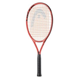 Raketa tenisowa Head Kinder-Tennisschläger Radical Jr 26in (9-11 lat) 2025 czerwona - naciągnięta -