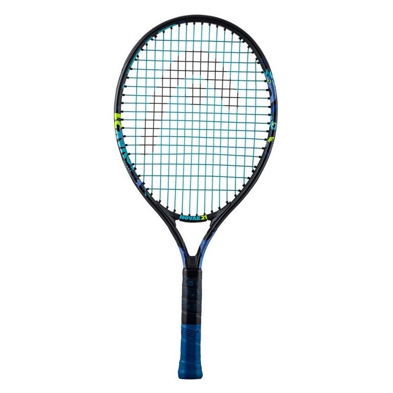 Head Dziecięca rakieta tenisowa Novak 21in (4-7 lat) 2024 ciemnoniebieska - naciągnięta -