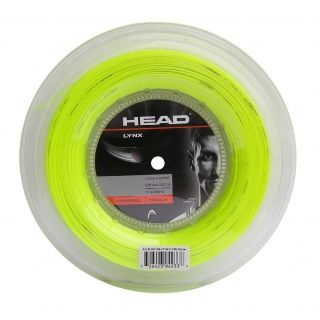 Head Sznur tenisowy Lynx (trwałość) żółty 200m rolka