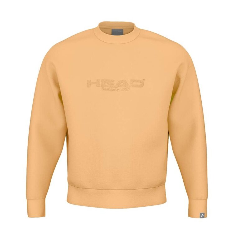 Head Pullover Motion Crewneck (bawełna) żółty mężczyźni