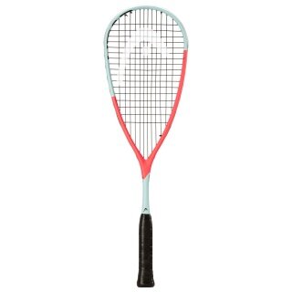 Head Squash Racket Extreme 145g/lekko głowicowy 2025 miętowy/czerwony - naciągnięty -
