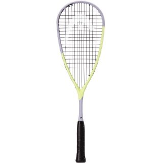 Head Squash Racket Extreme 120g/ciężki na głowę 2025 szary/żółty - naciągnięty -