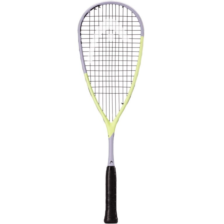 Head Squash Racket Extreme 120g/ciężki na głowę 2025 szary/żółty - naciągnięty -