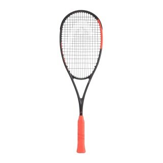 Raketa do squasha Head Radical 135 X (135g/wyważona na głowę) 2026 grafitowo-szara/pomarańczowa - naciągnięta -