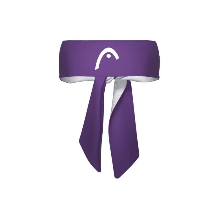 Opaska na głowę Stirnband Bandana 2026 - fioletowa/biała - 1 sztuka