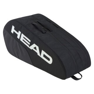 Torba tenisowa Head Racketbag Base M (torba na rakiety, 2 główne komory) 2025 czarna 6 szt.