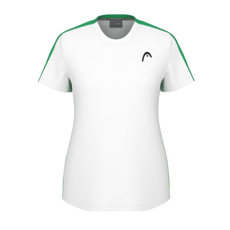 Head Koszulka tenisowa Tie-Break 2024 (Technologia mikrofibry transferu wilgoci) biała damska