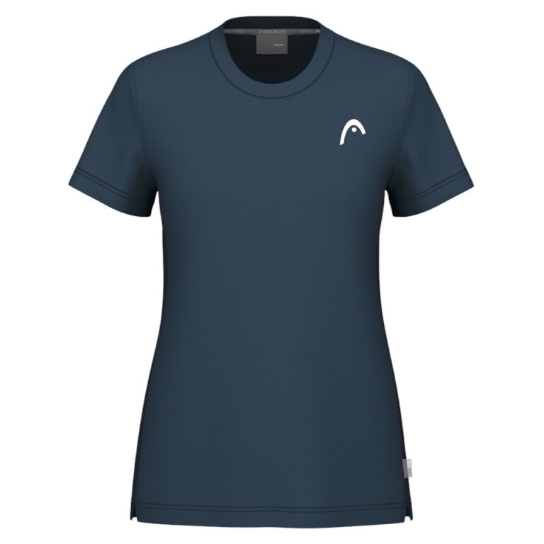Koszulka tenisowa Head Tie-Break (Technologia mikrofibry transferu wilgoci) 2025 granatowa damska