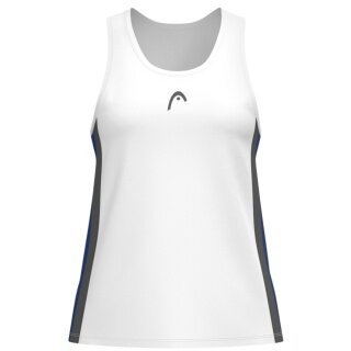 Head Tennis-Tank Club 25 Tech Tank Top (Racer Back) 2025 biały/royalblue damski