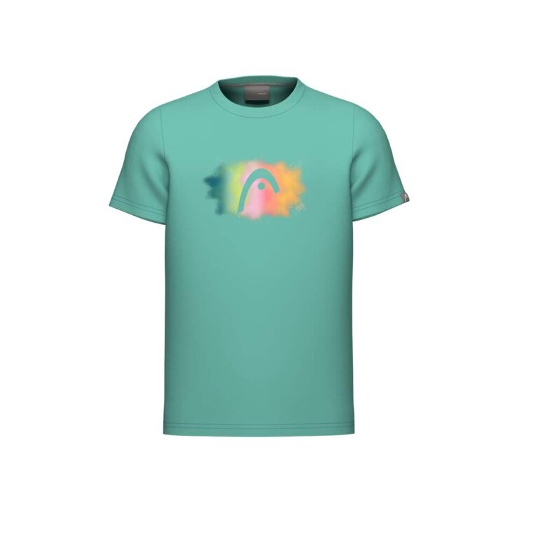 Koszulka tenisowa Head Carl (materiał mieszany) 2026 turkusowa dla chłopców