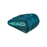 Torba na rakiety tenisowe Head Tennis-Racketbag Tour XL (torba na rakiety, 3 główne komory) 2026 zielona 12 sztuk