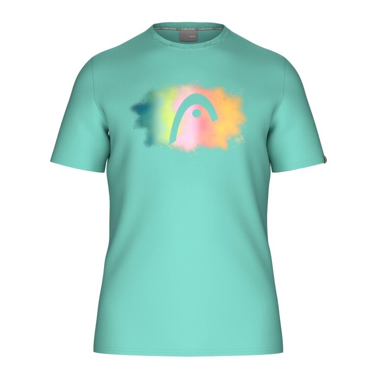 Koszulka tenisowa Head Club Carl (materiał mieszany, pochłaniający wilgoć) 2026 turkusowa męska