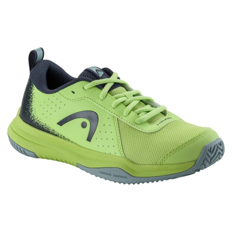 Buty tenisowe Head Sprint Court 4.0 Allcourt 2025 limonkowo/granatowe dziecięce