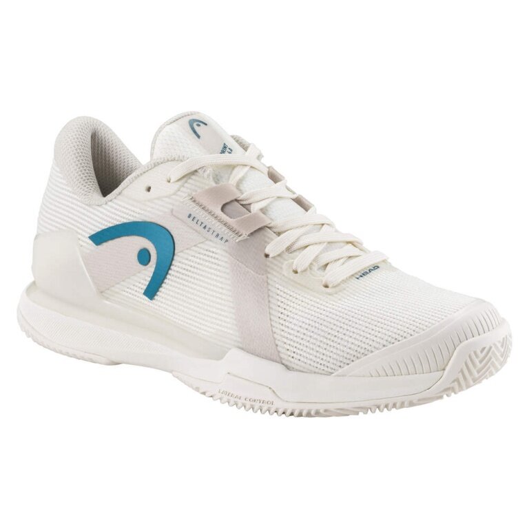 Buty tenisowe Head Sprint Pro 4.0 Clay/Sandplatz 2025 kremowo-białe damskie