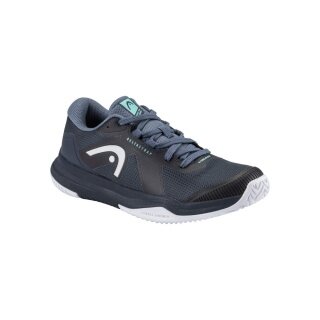 Buty tenisowe Head Sprint Pro 4.0 Allcourt 2026 ciemnoniebieskie/turkusowe dziecięce