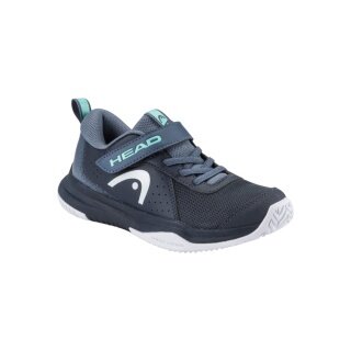 Buty tenisowe Head Sprint Strap 4.0 (rzep, na wszystkie nawierzchnie) ciemnoniebieskie dla małych dzieci