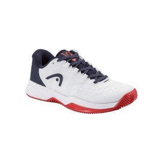 Buty tenisowe Head Revolt Pro 5.0 Clay/Sandplatz 2026 białe/granatowe/czerwone dziecięce