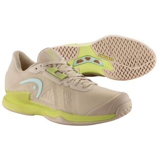 Head Buty tenisowe Sprint Pro 3.5 Allcourt beżowo/lime zielone damskie