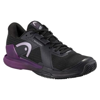 Buty tenisowe Head Sprint Pro 4.0 Clay/Sandplatz 2025 czarne/purpurowe damskie