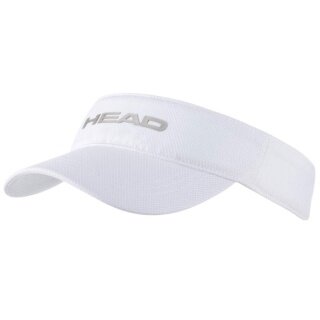 Czapka Head Visor Tennis Performance 2025 (poliester, rzep) biała