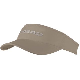 Czapka Head Visor Tennis Pro Player (ochrona UV, zapięcie na rzep) 2025 brązowa