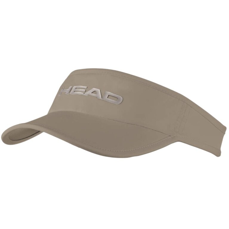 Czapka Head Visor Tennis Pro Player (ochrona UV, zapięcie na rzep) 2025 brązowa