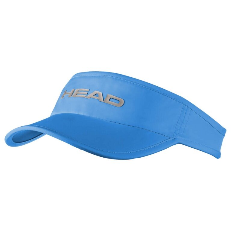 Czapka Head Visor Tennis Pro Player (ochrona UV, zapięcie na rzep) 2026 niebieska królewska