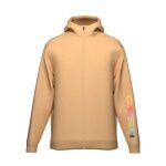 Bluza z kapturem Rally Hoodie Full-Zip (materiał mieszany) pomarańczowo-żółta dla chłopców