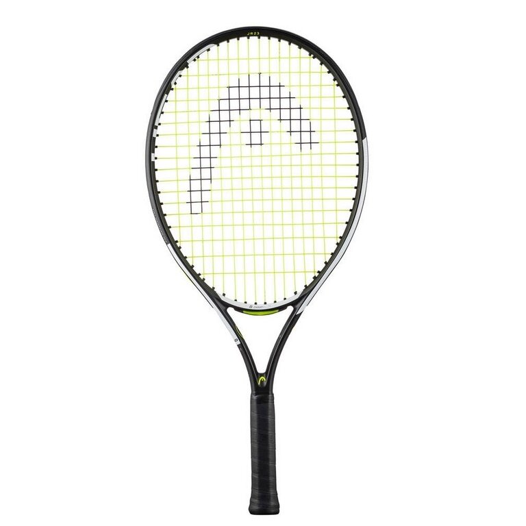 Head Dziecięca rakieta tenisowa IG Speed JR 23in (7-10 lat) 2024 czarna/szara - naciągnięta -