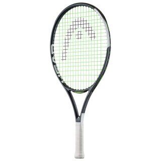 Raketa tenisowa dla dzieci Head IG Speed JR 24in (7-9 lat) 2026 czarna/biała - naciągnięta -