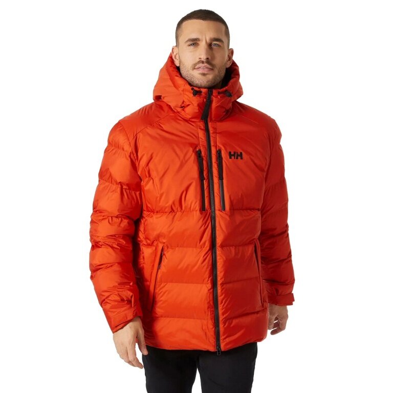 Helly Hansen Kurtka zimowa Park Puffy (Parka, 2-warstwowa, Wysoka izolacja) pomarańczowo/czerwona męska