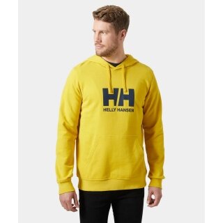 Helly Hansen Bluza z kapturem Logo Hoodie (Bawełna organiczna) żółta Mężczyźni