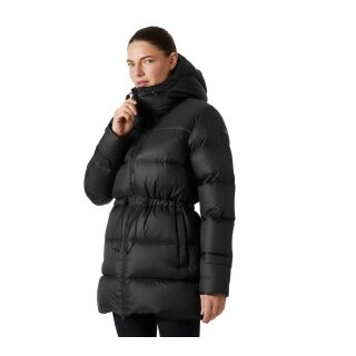 Helly Hansen Zimowy Puchowy Płaszcz Essence Down Parka (ciepły, bez PFC) czarny damski
