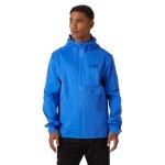 Kurtka Softshell Helly Hansen Momentum 3-warstwowa (odporna na wiatr i wodę) niebieska męska