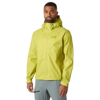 Kurtka softshell Helly Hansen Loke 2.0 (lekka, wodoodporna, wiatroszczelna, oddychająca) limonkowa męska