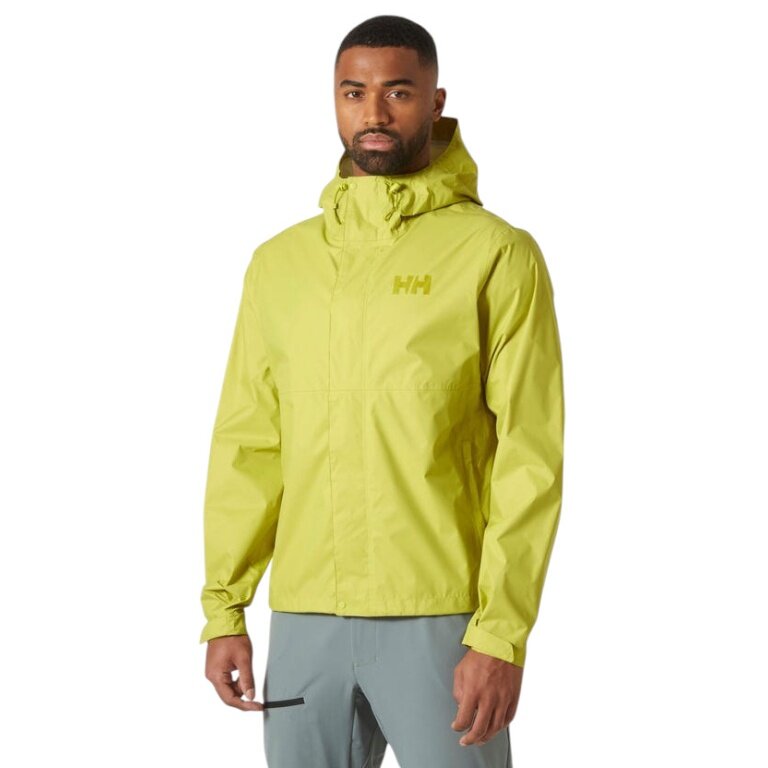 Kurtka softshell Helly Hansen Loke 2.0 (lekka, wodoodporna, wiatroszczelna, oddychająca) limonkowa męska