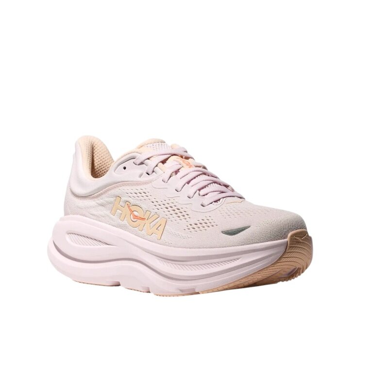 Hoka buty biegowe Bondi 9 (amortyzacja) kremowo-białe damskie