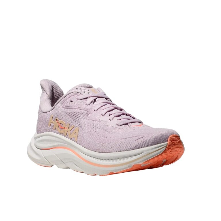 Hoka buty biegowe Clifton 10 (amortyzacja) fioletowo/kremowe damskie