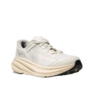 Hoka buty biegowe Clifton One9 kremowo-białe/jasnoszare damskie