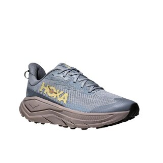 Hoka buty do biegania w terenie Challenger 8 GTX (wodoodporne) niebieskoszare męskie