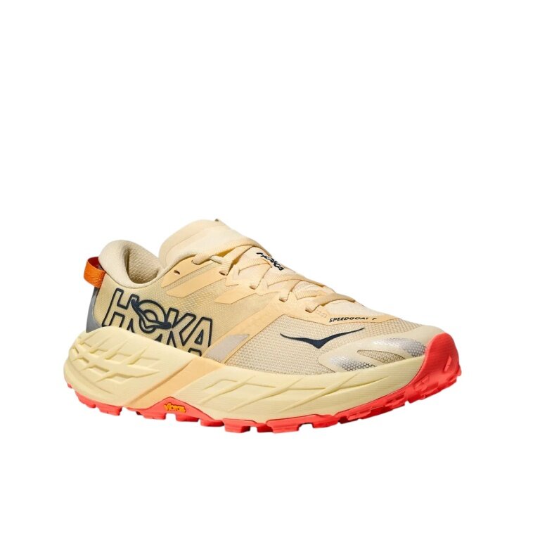 Hoka buty biegowe trailowe Speedgoat 7 żółto-płomienne damskie