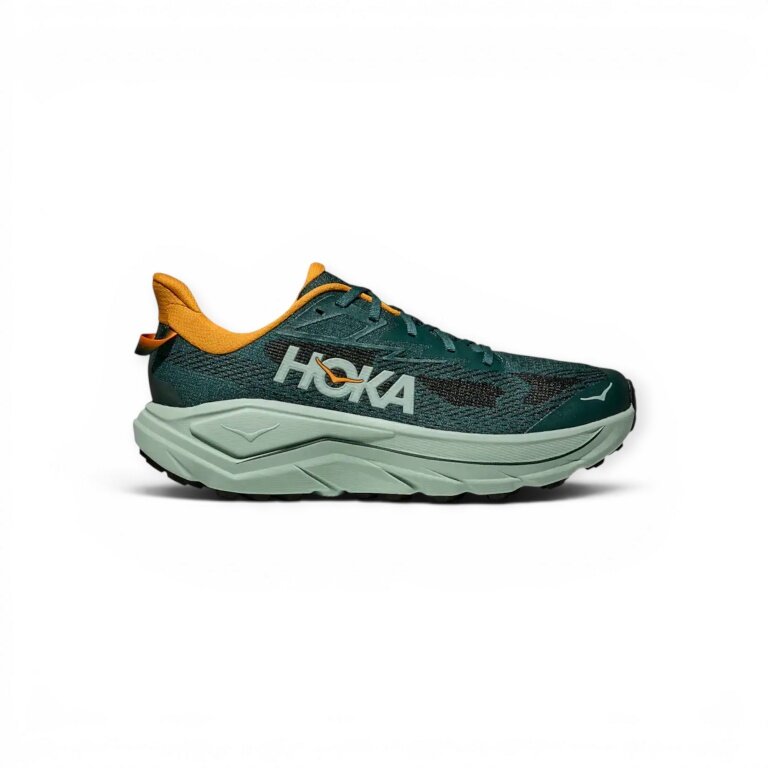 Hoka buty do biegania w terenie Challenger 8 ciemnozielone męskie
