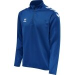 hummel Sportowa koszulka z długim rękawem hmlCORE XK Half-Zip Poly Sweat (materiał poliestrowy) ciemnoniebieska męska