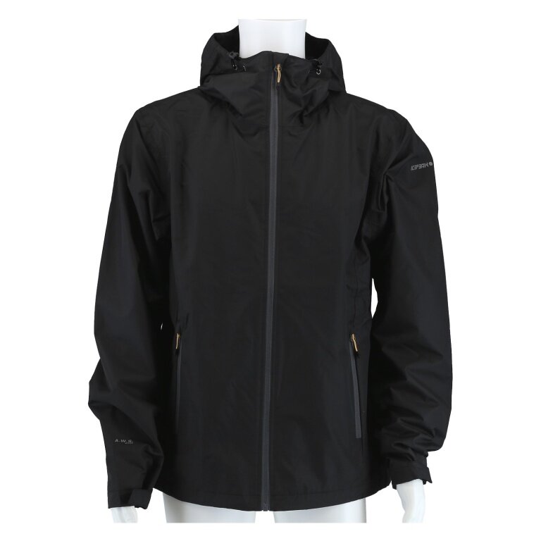 Kurtka Softshell Icepeak Breckerfeld (odporna na wodę) czarna męska