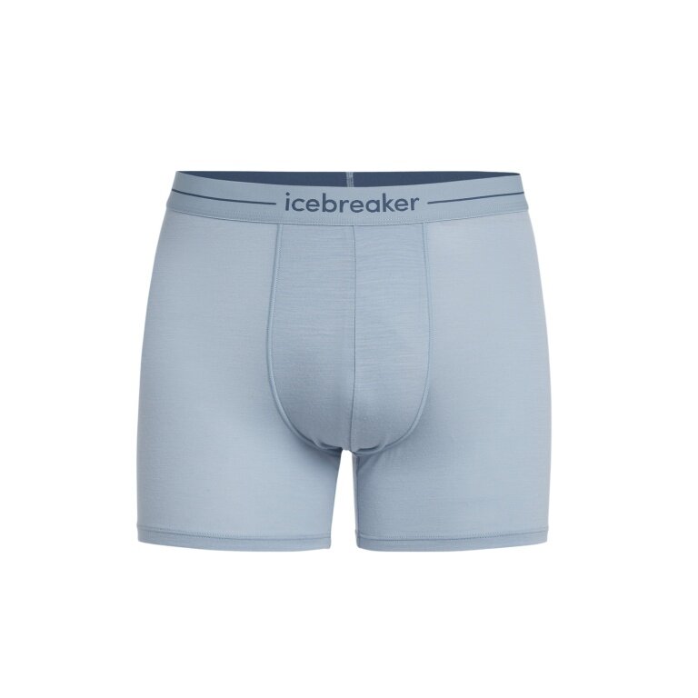 Bokserki Icebreaker Anatomica (wełna merino) bielizna jasnoniebieska męska