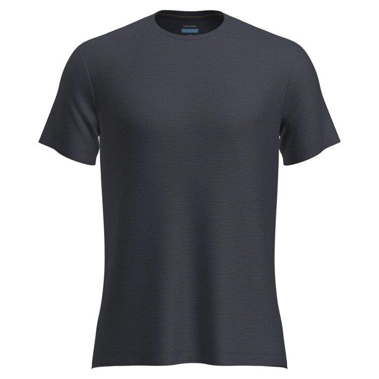 Icebreaker T-shirt funkcjonalne Sphere III SS - wełna merino, Cool-Lite - regulacja wilgotności - granatowy dla mężczyzn