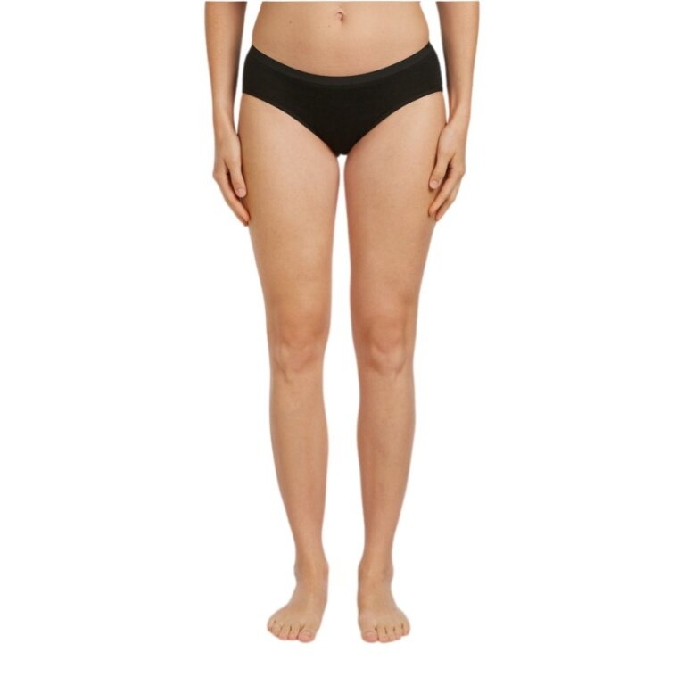 Icebreaker Bielizna Slip Siren Hipkini (Wełna merino) czarna Damska